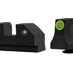 XS Sights R3D Night Sight, Suppressor Height, Green Dot, Fits Glock 43, 43X