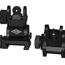 Yankee Hill Machine Co Flip Sight Set, Fits Picatinny Rails, Black