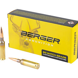 Berger Bullets 6mm Creedmoor 108gr - 20 Rounds