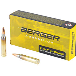 Berger Bullets 73gr - 20 Rounds