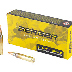 Berger Bullets 77gr - 20 Rounds
