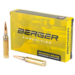 Berger Bullets 215gr - 20 Rounds
