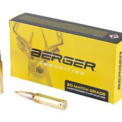 Berger Bullets 168gr - 20 Rounds