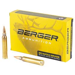 Berger Bullets .300 Win Mag 185gr - 20 Rounds