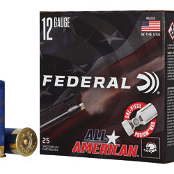 FED ALL AMERICAN 12GA 2.75" 1OZ #8