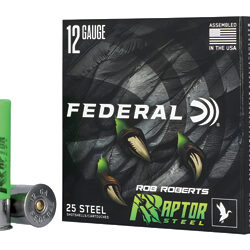 FED RAPTOR STEEL 12GA 3" 1.375OZ #4