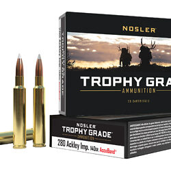 NOSLER TGA 280 ACKER 140GR AB 20/200